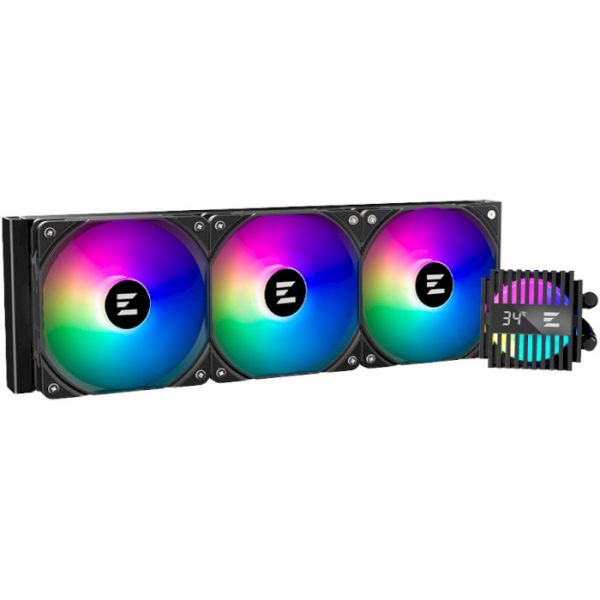 Водяне охолодження Zalman Alpha 2 A36 ARGB Black (ALPHA2A36BLACK)