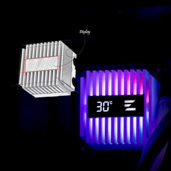 Водяне охолодження Zalman Alpha 2 A36 ARGB White (ALPHA2A36WHITE)
