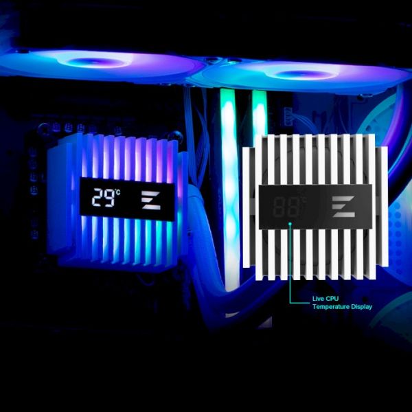 Водяное охлаждение Zalman Alpha 2 A36 ARGB Black (ALPHA2A36BLACK)