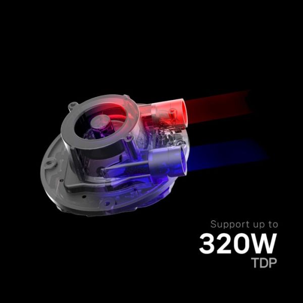 Водяное охлаждение Zalman Alpha 2 A36 ARGB Black (ALPHA2A36BLACK)