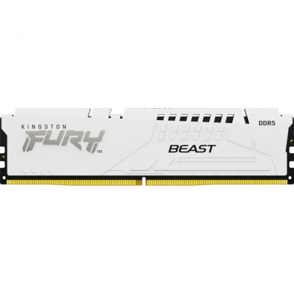 Модуль пам`яті DDR5 2х16GB/6400 Kingston Fury Beast White RGB (KF564C32BWEK2-32)