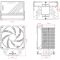 Повітряне охолодження ID-Cooling Frozn A610 ARGB White