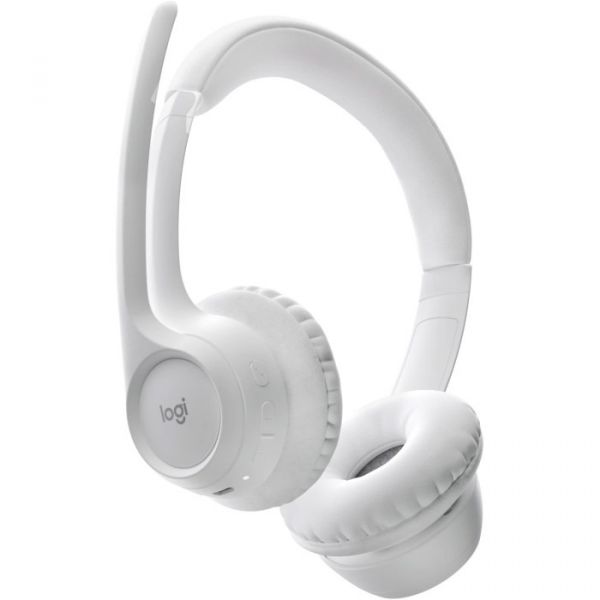 Комп'ютерна гарнітура Logitech ZONE 300 Off-white (981-001416/981-001417)