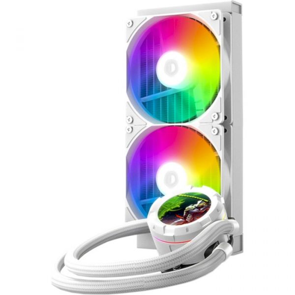 Водяне охолодження ID-Cooling Space LCD SL240 XE White