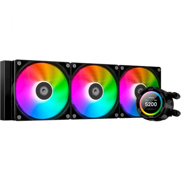 Водяне охолодження ID-Cooling Space LCD SL360 XE Black