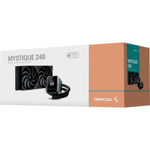 Водяне охолодження Deepcool MYSTIQUE 240 Black (R-LX550-BKDSNC-G-1)