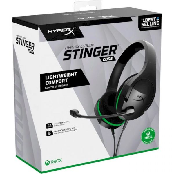 Комп'ютерна гарнітура HyperX Cloud Stinger Core for Xbox One (HX-HSCSCX-BK, 4P5J9AA)