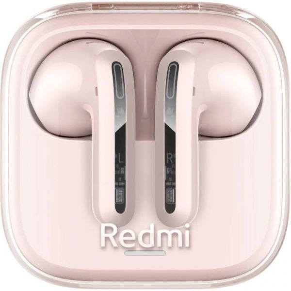 Навушники TWS Xiaomi Redmi Buds 6 Active Transparent Pink (BHR8395GL)