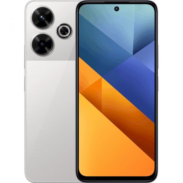 Смартфон Xiaomi Poco M6 4G 8/256GB Silver