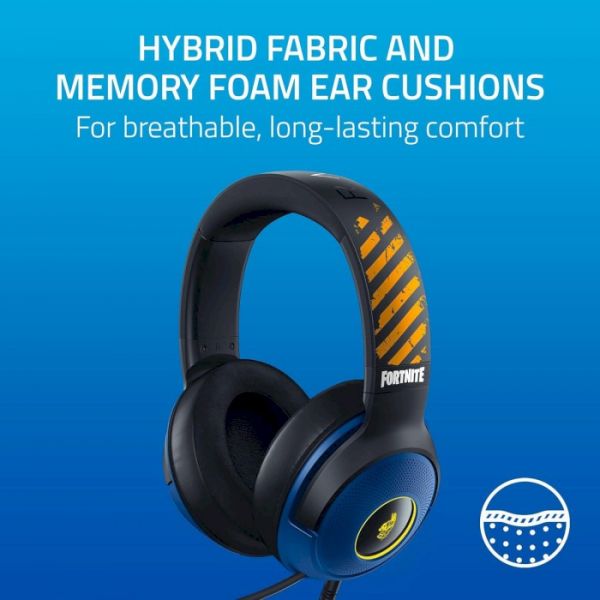 Комп'ютерна гарнітура Razer Kraken V3 X Fortnite Edition (RZ04-03750500-R3M1)