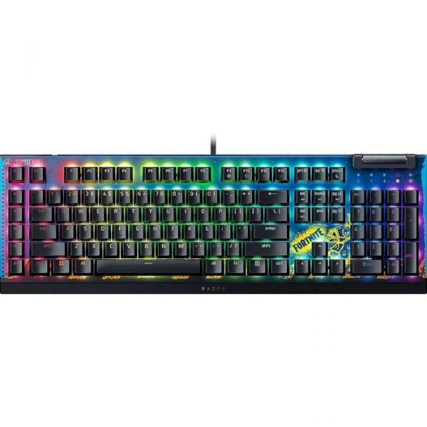 Клавіатура Razer BlackWidow V4 X Yellow Switch FORTNITE (RZ03-04703600-R3M1)