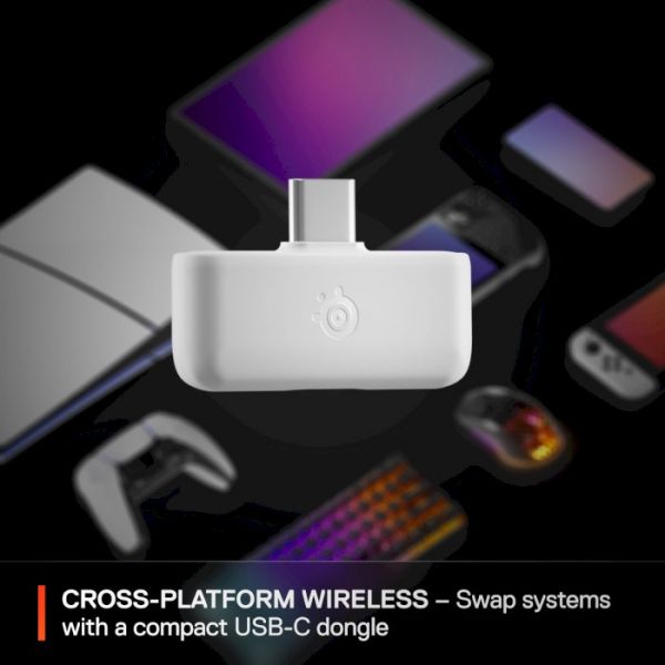 Комп'ютерна гарнітура SteelSeries Arctis Nova 5 Multiplatform White (61671)