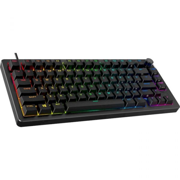 Клавіатура HyperX Alloy Rise 75 PBT HX Red USB Black (7G7A4AA)