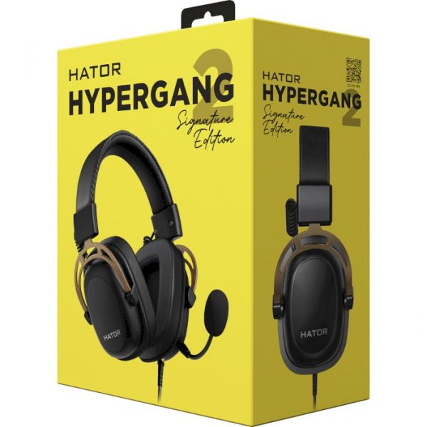 Комп'ютерна гарнітура Hator Hypergang 2 Gold Signature Edition (HTA-916)