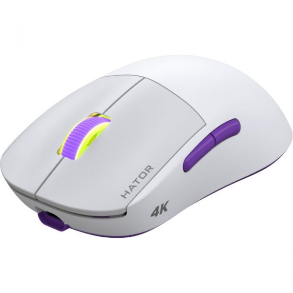 Миша Hator Quasar 2 Ultra 4K Wireless White/Lilac (HTM571WL)