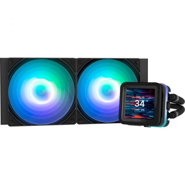 Водяне охолодження Zalman Alpha 2 DS A24 Black (ALPHA2DSA24BLACK)