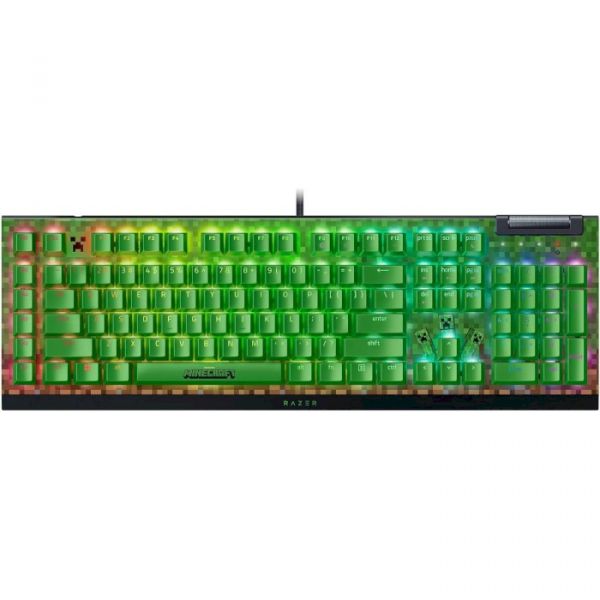 Клавіатура RAZER BlackWidow V4 X, Minecraft Edition (RZ03-04704100-R3M1)