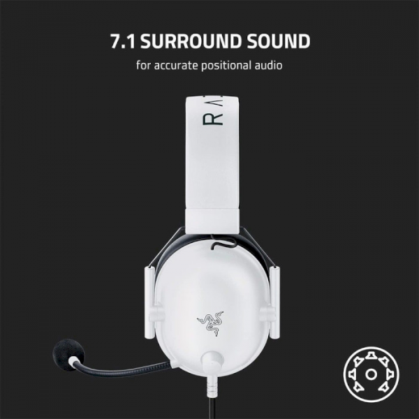 Гарнітура RAZER BlackShark V2 X For PS5, white (RZ04-03241300-R3G1)