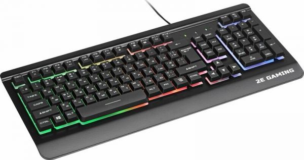 Клавіатура 2E Gaming KG320 LED USB Black Ukr (2E-KG320UB)