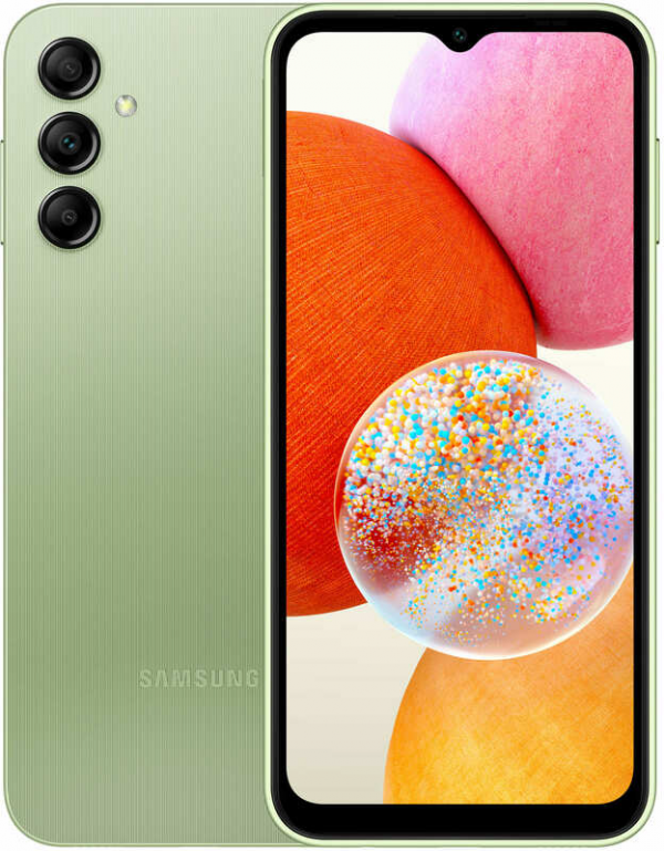 Смартфон Samsung Galaxy A14 4/64 Light Green (SM-A145FLGU)