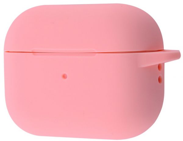 Чохол AirPods Pro2 Case (з мікрофіброю та карабіном), Pink