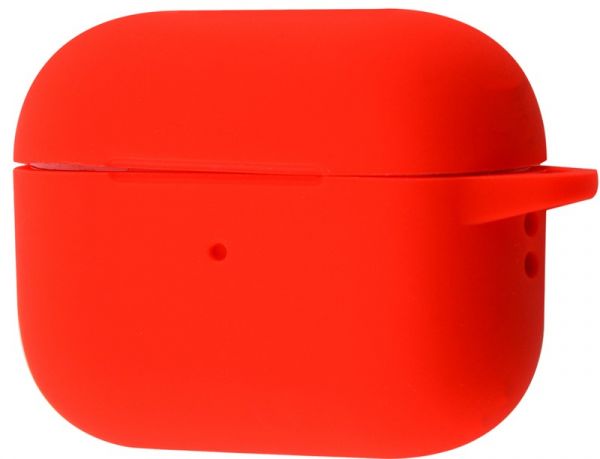 Чохол AirPods Pro2 Case (з мікрофіброю та карабіном), Red
