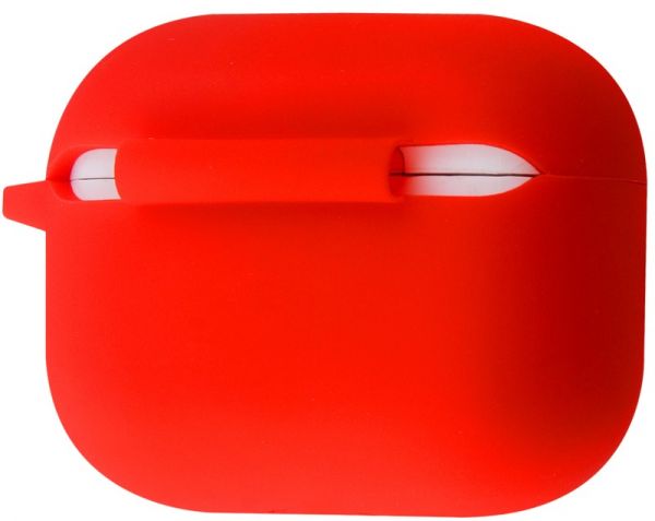 Чохол AirPods Pro2 Case (з мікрофіброю та карабіном), Red