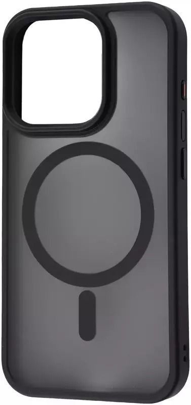 Чехол WAVE Matte Insane Case with Magnetic Ring iPhone 15 Pro Max (black)