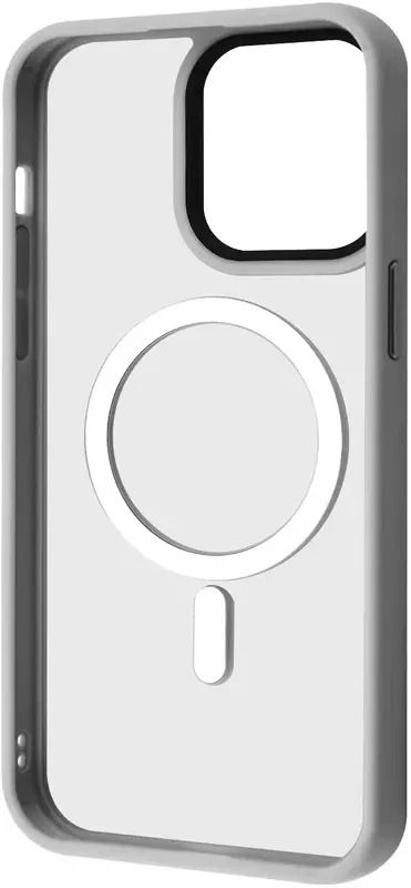 50837  Чохол WAVE Matte Insane Case with Magnetic Ring iPhone 15 Pro Max (gray)