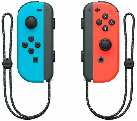 Портативна ігрова приставка Nintendo Switch OLED with Neon Blue and Neon Red Joy-Con
