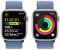 Apple Watch Series 9 GPS 41mm Silver Aluminum Case with Winter Blue Sport Loop (MR923)
