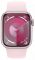 Apple Watch Series 9 GPS 41mm Pink Aluminum Case w. Light Pink S. Band - S/M (MR933)