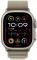 Apple Watch Ultra 2 GPS + Cellular 49mm Titanium Case with Olive Alpine Loop - Small (MREX3/MRFH3)