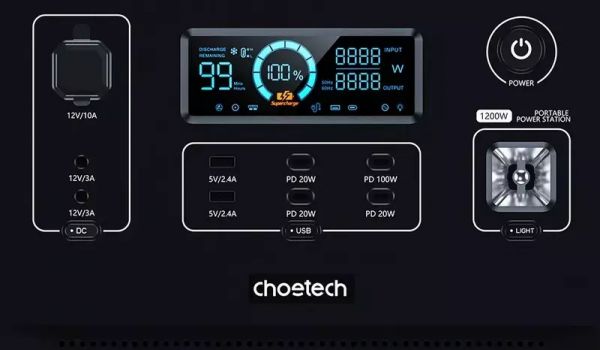 Зарядна станція Choetech Portable Power Station 1200W (BS005)