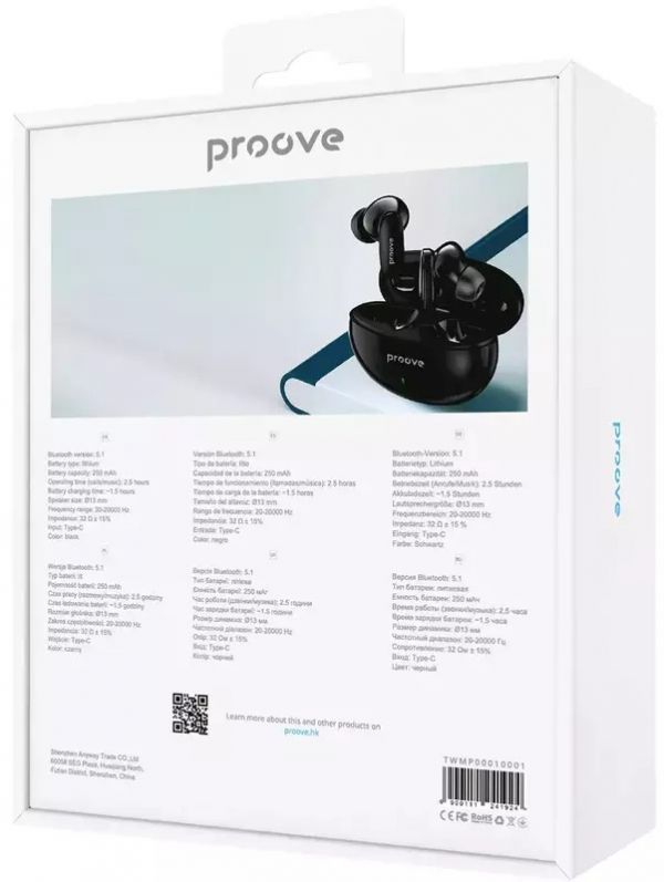 Навушники Proove MoshPit TWS  (black)