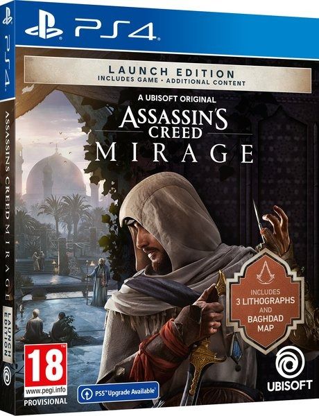 Гра Assassin's Creed Mirage Launch Edition PS4