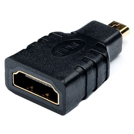 Перехідник Atcom HDMI - micro-HDMI (M/F), Black (16090)