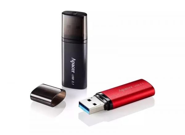 USB флеш накопичувач Apacer 32 GB AH25B USB 3.1 Black (AP32GAH25BB-1)