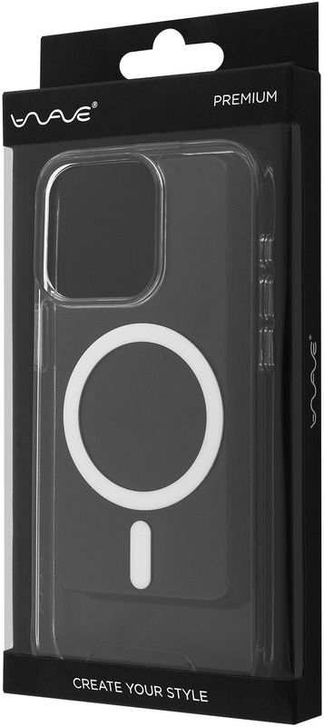 Чохол WAVE Sky Case with Magnetic Ring iPhone 15 Pro Max (transparent)