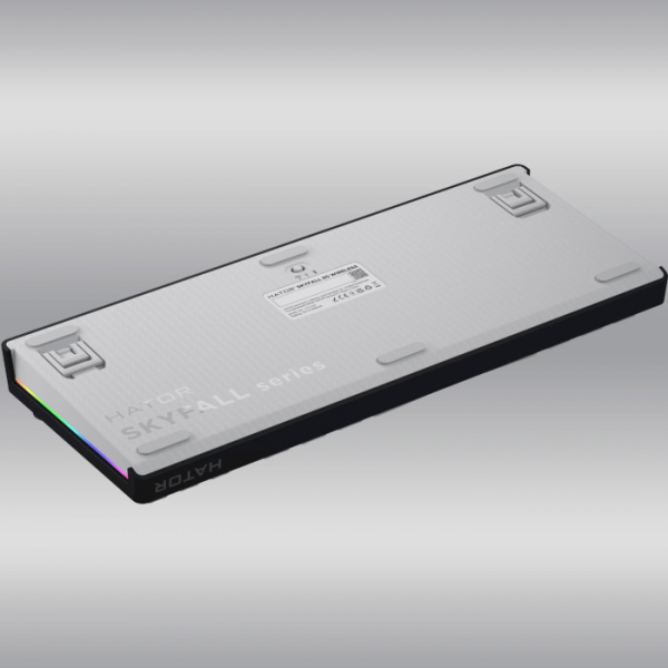 Клавіатура HATOR Skyfall 80 wireless (HTK3180) black-white, US layout