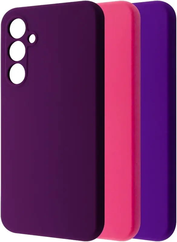 Чехол WAVE Full Silicone Cover Samsung Galaxy A35  dark purple