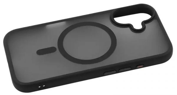 Чохол WAVE Matte Insane Case with Magnetic Ring iPhone 16 (black)