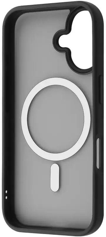 Чохол WAVE Matte Insane Case with Magnetic Ring iPhone 16 (black)