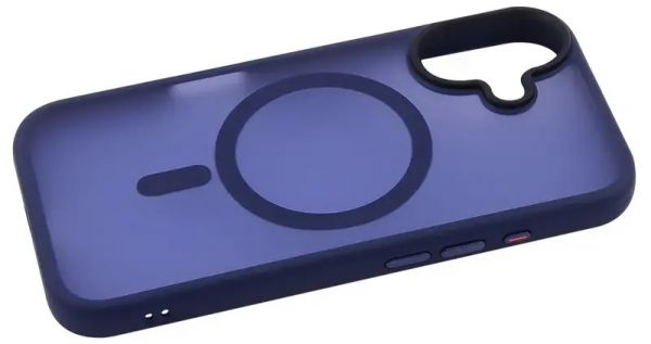 Чохол WAVE Matte Insane Case with Magnetic Ring iPhone 16 (ultramarine)