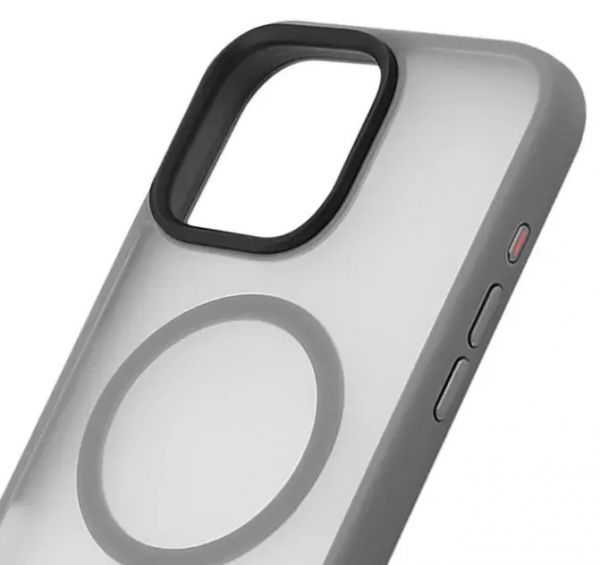 Чохол WAVE Matte Insane Case with Magnetic Ring iPhone 16 Pro Max (gray)