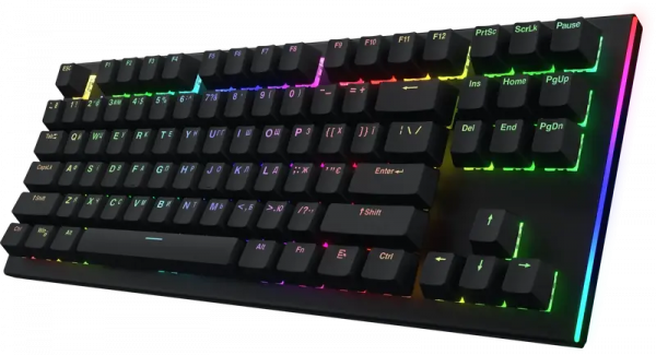 Клавіатура HATOR Gravity X TKL orange (HTK550UA) black