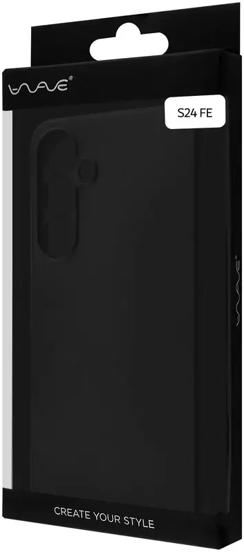 Чехол WAVE Colorful Case (TPU) Samsung Galaxy S23 FE  black