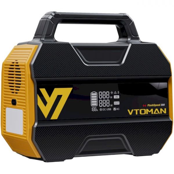 Зарядна станція Vtoman FlashSpeed 300 (230 Вт/г) 300W DC IN,LiFePo4