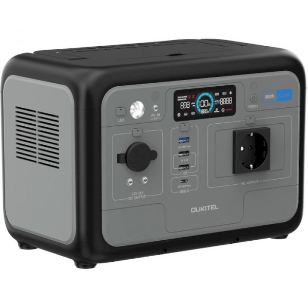 Зарядна станція Oukitel Р800 800Вт (512Вт/г) LiFePo4 UPS, MPPT, PD100 Вт