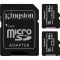 Карта памяти Kingston 64 GB microSDXC Class 10 UHS-I Canvas Select Plus  SDCS2 (SDCS2/64GB-2P1A)